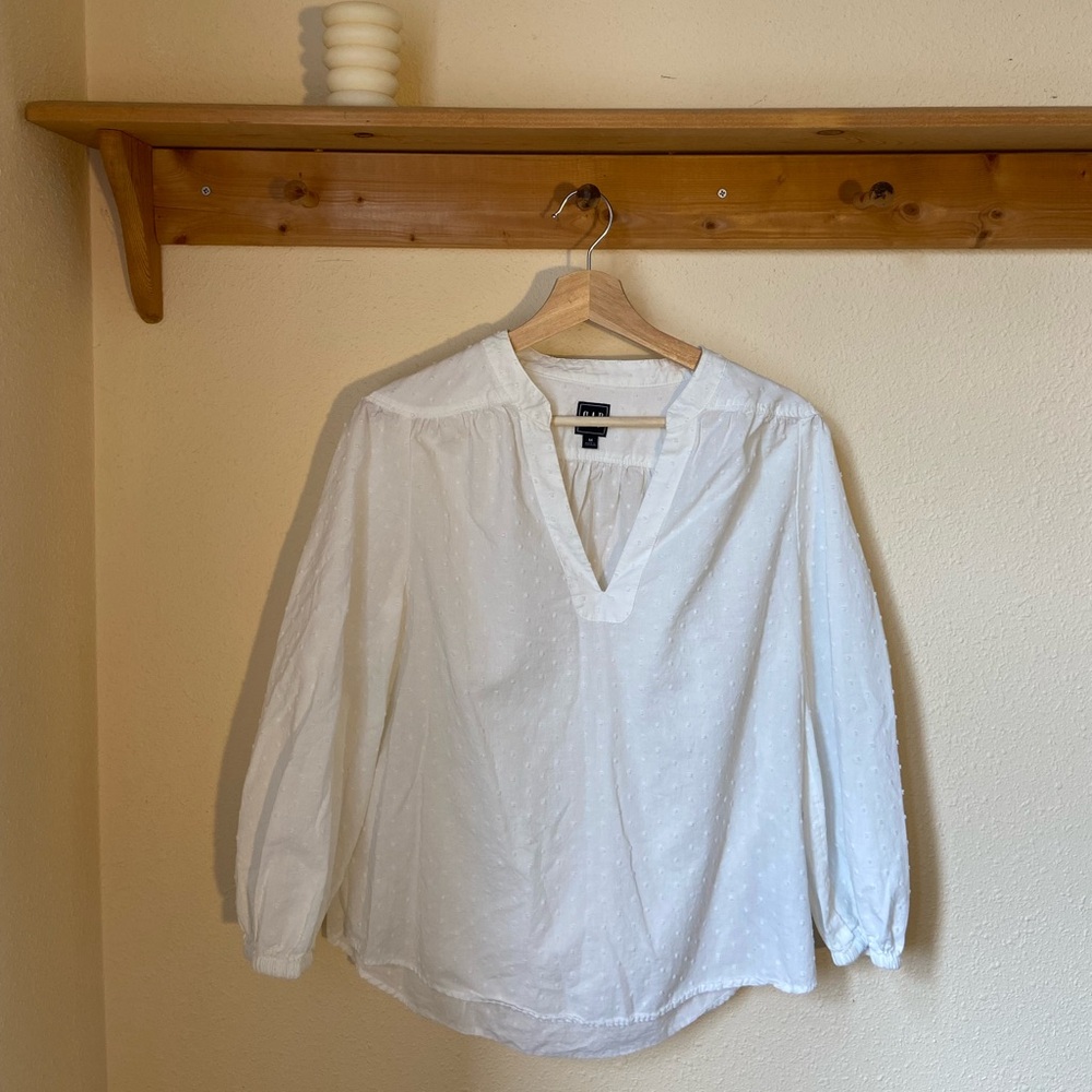 Vintage Gap pin tuck blouse